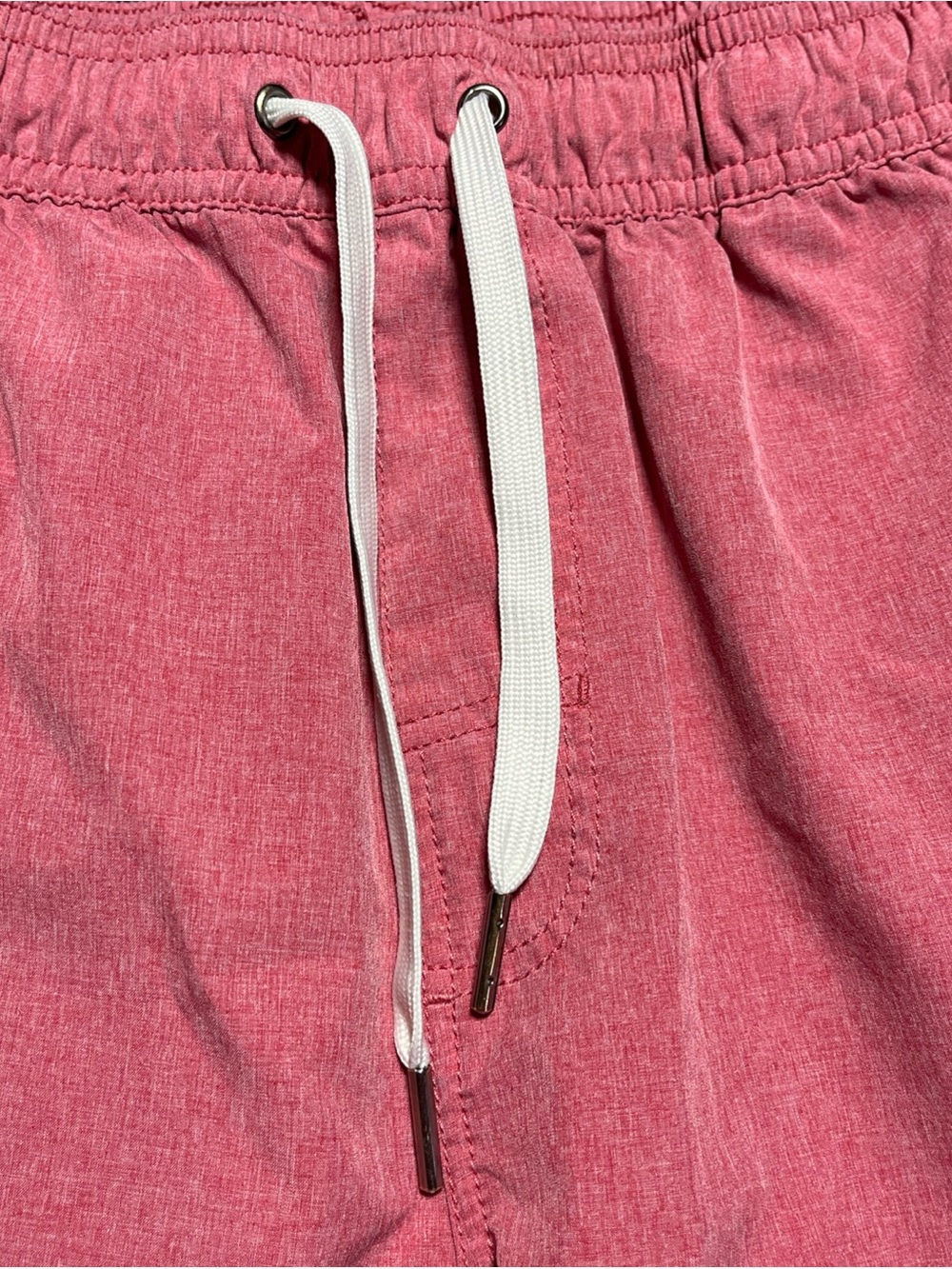 Fair Harbor The One Short Men's XL Red Heather 8" Stretch Hybrid Athleisure EUC - Picture 3 of 7